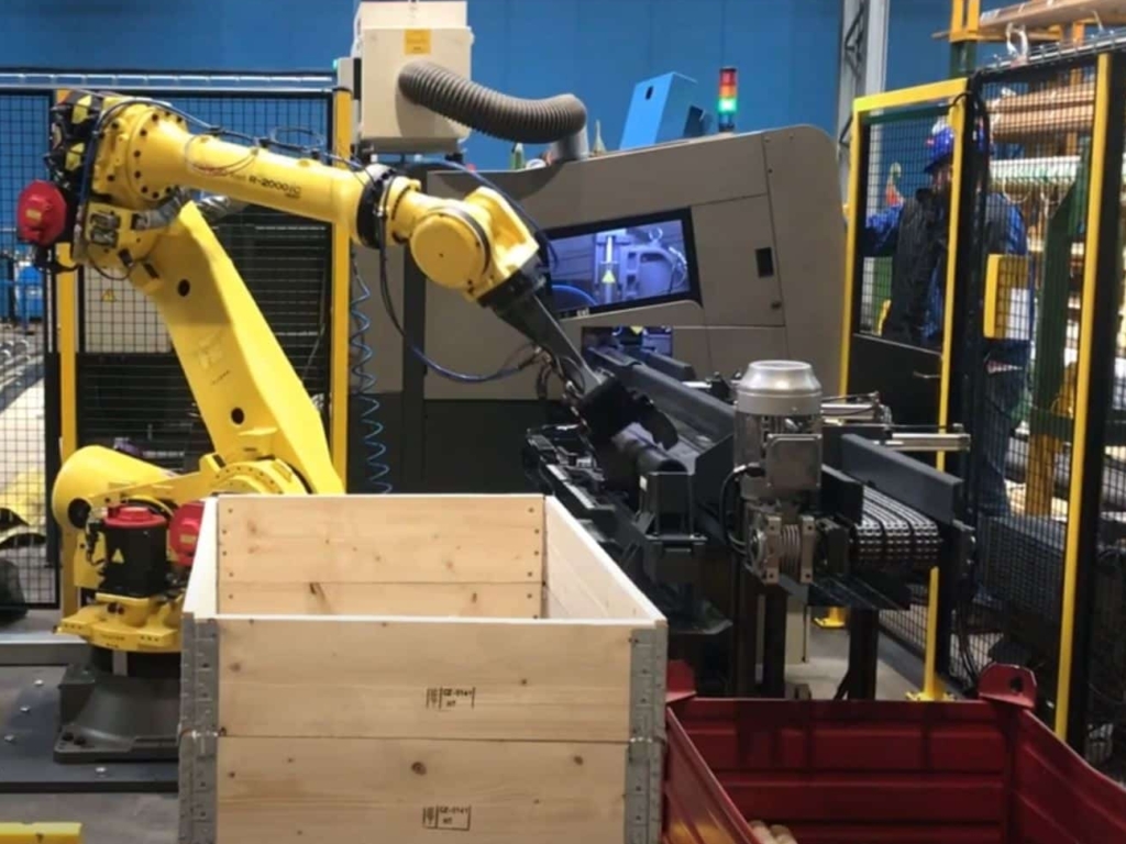 ExactCutilta tehokkaat pyörösahalinjat robottiautomaatiolla